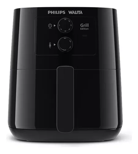 (Cc Mastercard) Fritadeira Eltrica Airfryer Philips Walita Serie 3000 Hd9202 Preto 1400w 110v